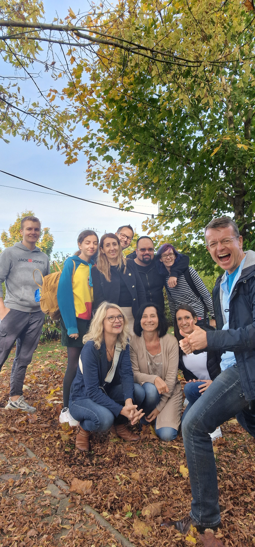 Team im Herbst