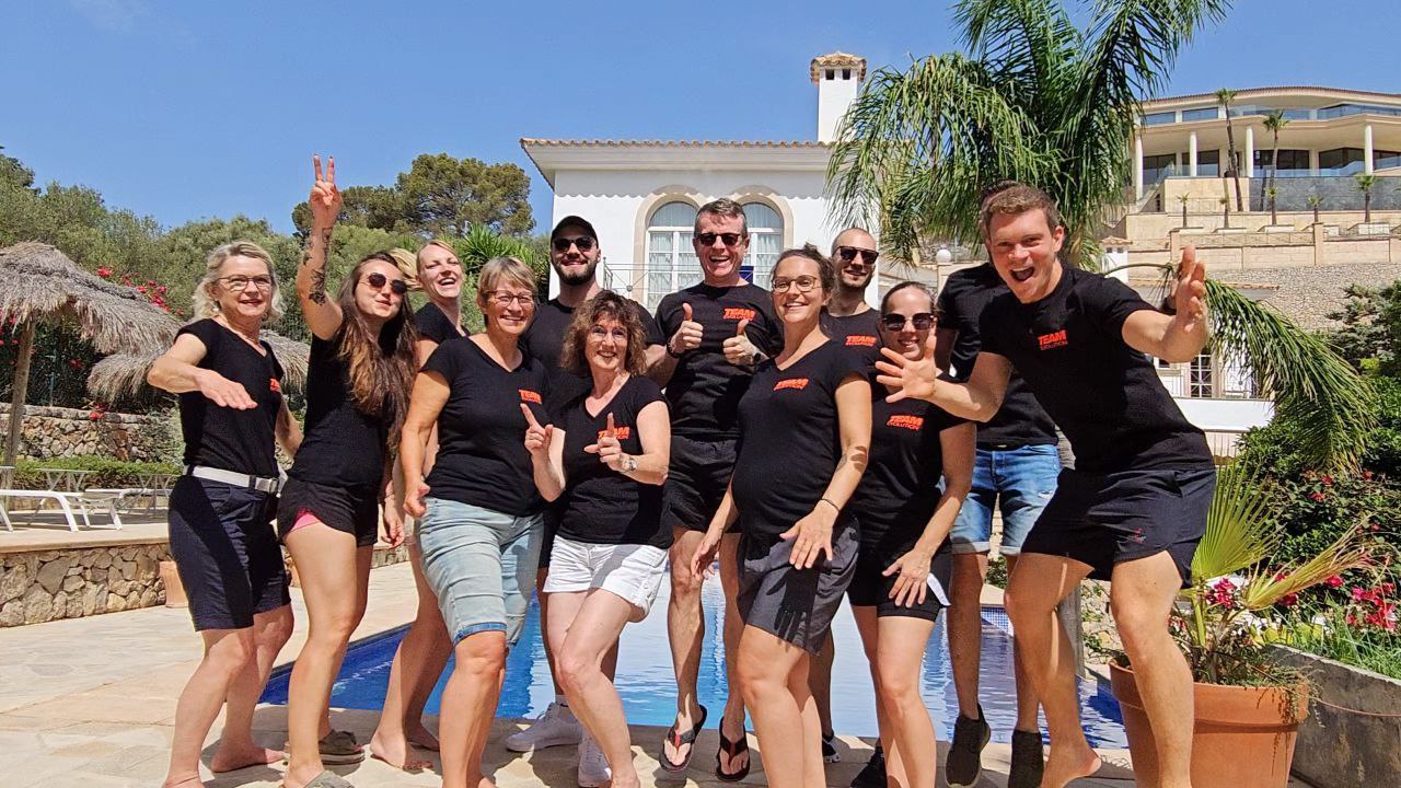 Team auf Mallorca