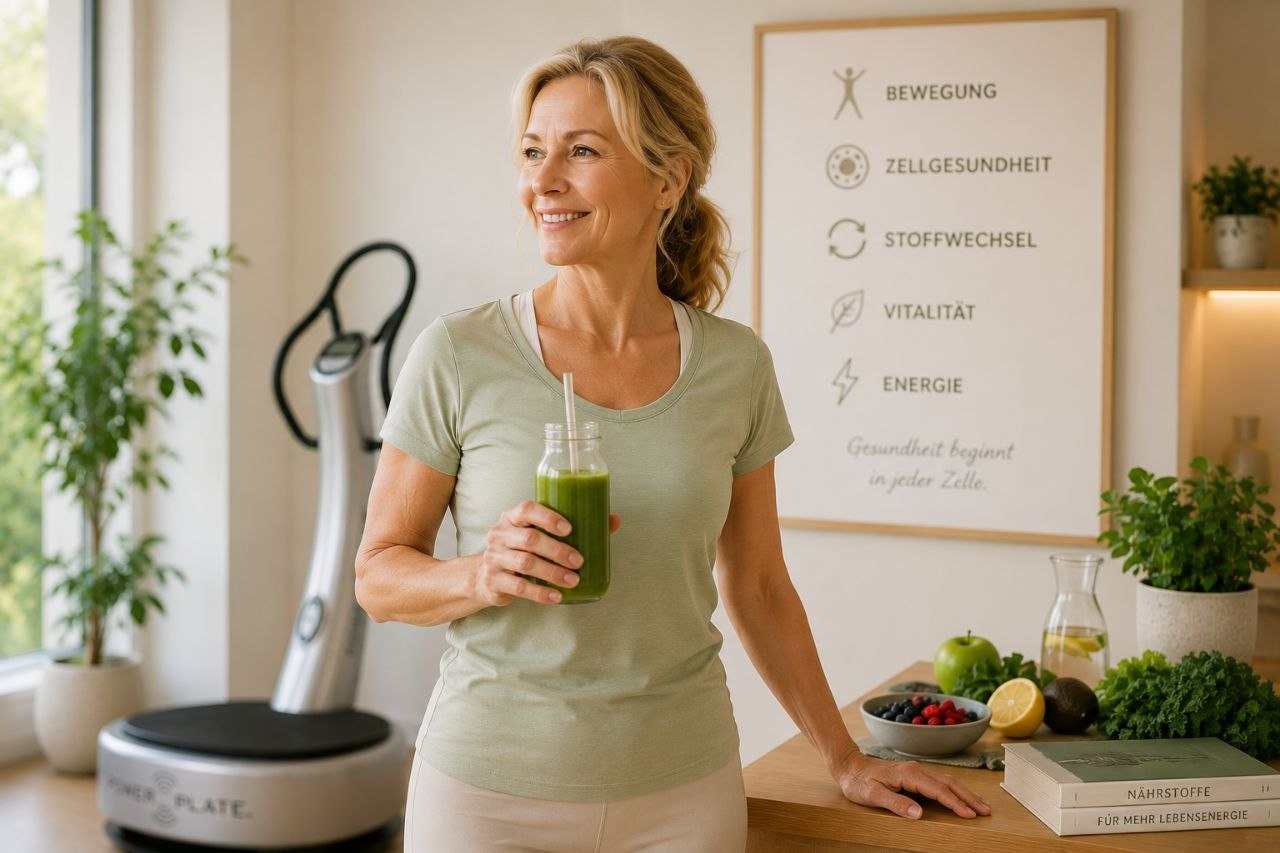 Vitalstoffe und Zellgesundheit – die innere Seite des Power-Plate-Trainings